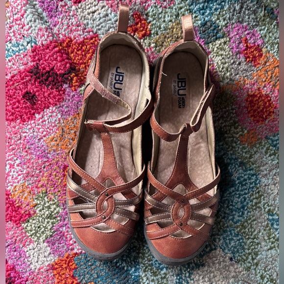 JBU by Jambu Leather Closed-Toe Sandals - Brown - Picture 2 of 5